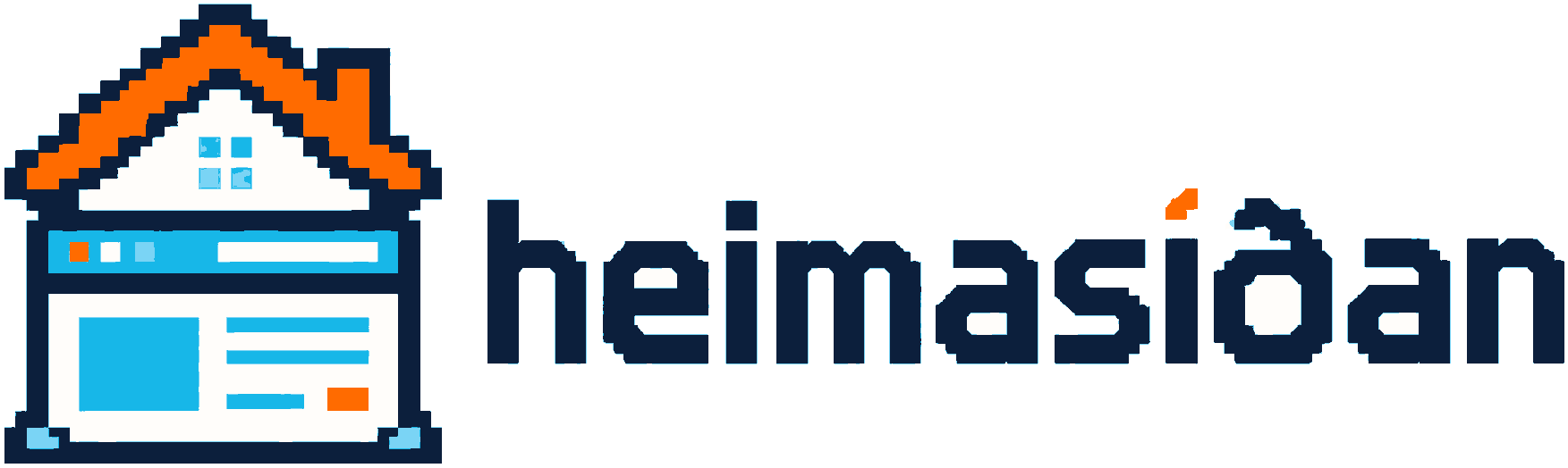 Heimasíðan